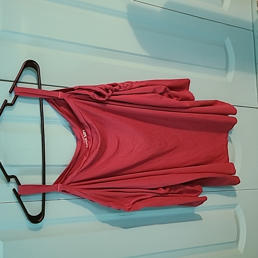 Spaghetti strap criss-cross sleeves